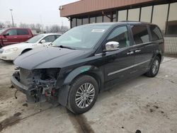 Salvage cars for sale at Fort Wayne, IN auction: 2014 Chrysler Town & Country Touring L