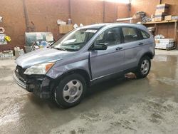 Salvage cars for sale at Ebensburg, PA auction: 2008 Honda CR-V LX