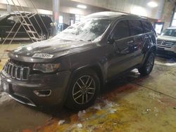 Salvage cars for sale at Indianapolis, IN auction: 2019 Jeep Grand Cherokee Limited