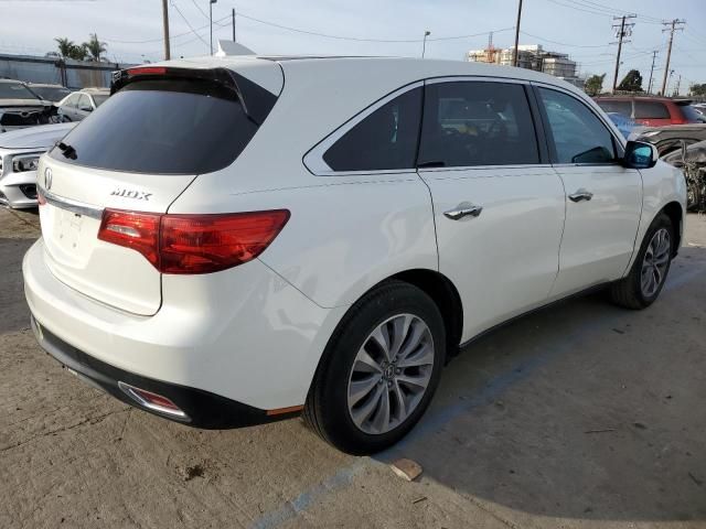 2016 Acura MDX Technology