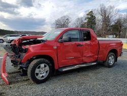 Salvage cars for sale at Concord, NC auction: 2007 Toyota Tundra Double Cab SR5