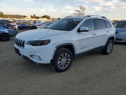 Jeep salvage cars for sale: 2019 Jeep Cherokee Latitude