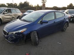 Salvage cars for sale at San Martin, CA auction: 2018 KIA Forte LX