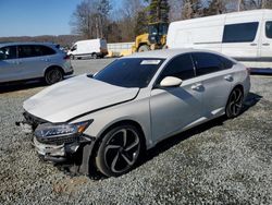 Salvage cars for sale at Concord, NC auction: 2019 Honda Accord Sport