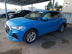 Salvage cars for sale at Sacramento, CA auction: 2023 Audi Q3 Premium S Line 45