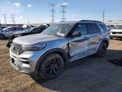 Salvage cars for sale at Elgin, IL auction: 2020 Ford Explorer ST