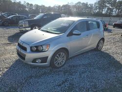 Chevrolet Sonic salvage cars for sale: 2015 Chevrolet Sonic LT