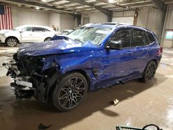 Salvage cars for sale at West Mifflin, PA auction: 2022 BMW X3 M