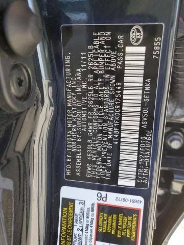 2012 Toyota Camry Base