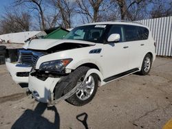 Salvage cars for sale at Bridgeton, MO auction: 2014 Infiniti QX80