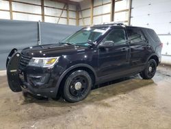 Vehiculos salvage en venta de Copart Columbia Station, OH: 2017 Ford Explorer Police Interceptor