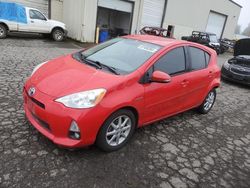 Salvage cars for sale at Woodburn, OR auction: 2012 Toyota Prius C