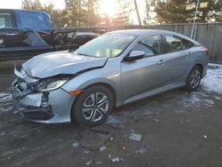 Salvage cars for sale at Denver, CO auction: 2018 Honda Civic LX