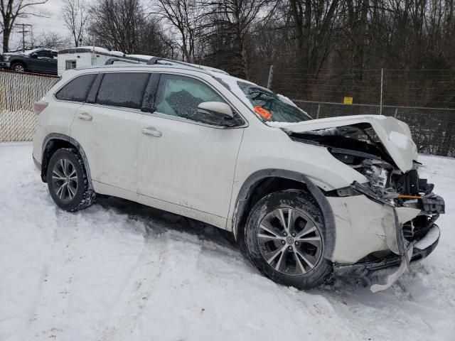 2016 Toyota Highlander XLE