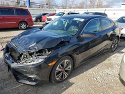 Salvage cars for sale from Copart Walton, KY: 2016 Honda Civic EX