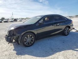 Salvage cars for sale at Arcadia, FL auction: 2017 Toyota Camry LE