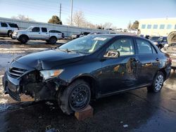 Toyota salvage cars for sale: 2013 Toyota Corolla Base