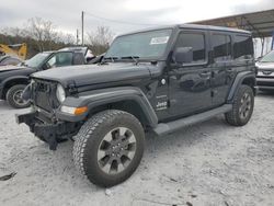 Salvage cars for sale at Cartersville, GA auction: 2018 Jeep Wrangler Unlimited Sahara