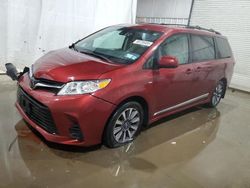 Salvage cars for sale at Central Square, NY auction: 2020 Toyota Sienna LE