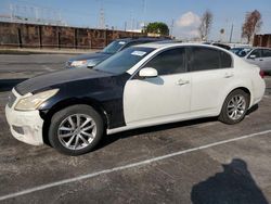 Salvage cars for sale at Wilmington, CA auction: 2007 Infiniti G35