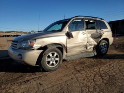 Salvage cars for sale at Colorado Springs, CO auction: 2007 Toyota Highlander Sport