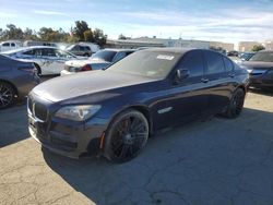 BMW salvage cars for sale: 2012 BMW 750 I