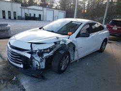 Salvage cars for sale at Hueytown, AL auction: 2020 Chevrolet Malibu LS