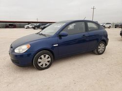 Vehiculos salvage en venta de Copart Andrews, TX: 2007 Hyundai Accent GS