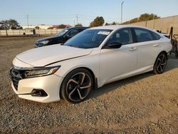 Carros salvage sin ofertas aún a la venta en subasta: 2022 Honda Accord Sport SE