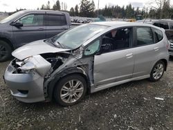 Salvage cars for sale from Copart Graham, WA: 2011 Honda FIT Sport