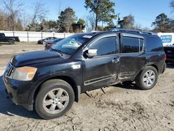 Salvage cars for sale at Hampton, VA auction: 2010 Nissan Armada Platinum