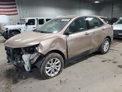 Salvage cars for sale at Franklin, WI auction: 2019 Chevrolet Equinox LS