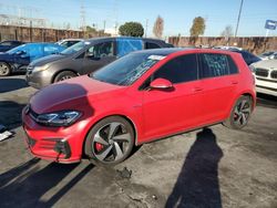 Carros salvage a la venta en subasta: 2019 Volkswagen GTI S