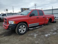 Salvage cars for sale from Copart Chicago Heights, IL: 2002 Dodge RAM 1500