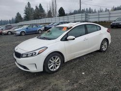 KIA Forte salvage cars for sale: 2017 KIA Forte LX