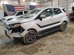 Salvage cars for sale at Columbia, MO auction: 2022 Ford Ecosport Titanium