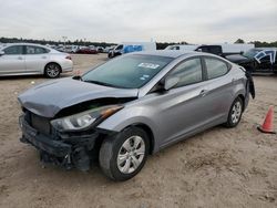 Salvage cars for sale from Copart Houston, TX: 2016 Hyundai Elantra SE