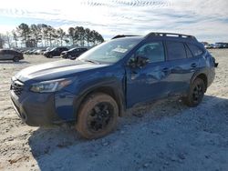 Salvage cars for sale at Loganville, GA auction: 2022 Subaru Outback Wilderness