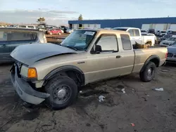 Ford Ranger salvage cars for sale: 2002 Ford Ranger Super Cab