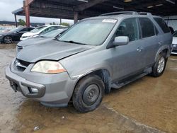 Salvage cars for sale at American Canyon, CA auction: 2002 Acura MDX Touring