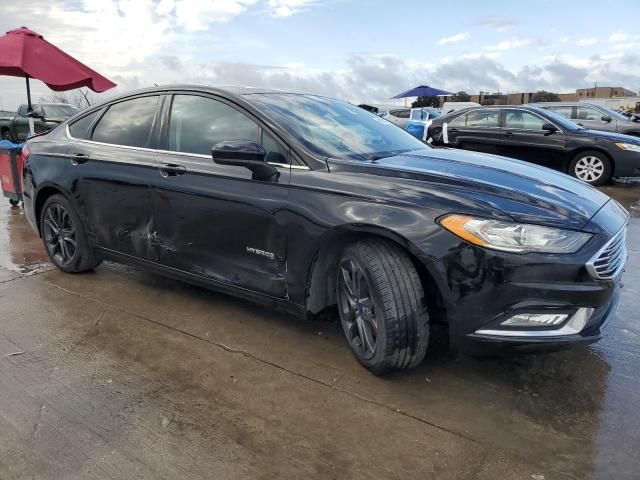 2018 Ford Fusion SE Hybrid