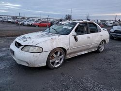 Salvage cars for sale at Eugene, OR auction: 2002 Nissan Sentra SE-R Spec V