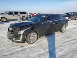 Salvage cars for sale at Helena, MT auction: 2015 Cadillac CTS Luxury Collection