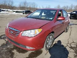 Hyundai salvage cars for sale: 2010 Hyundai Elantra Blue