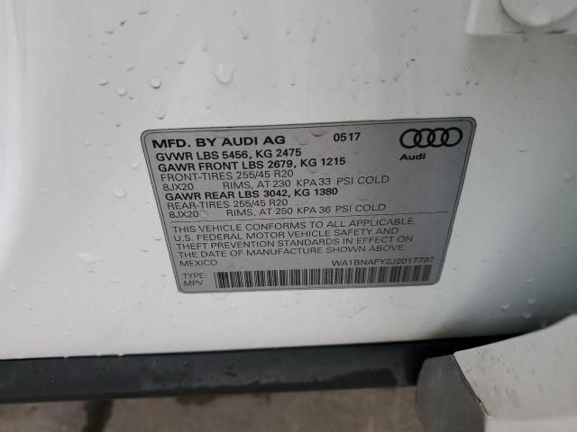 2018 Audi Q5 Premium Plus