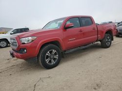 Salvage cars for sale at Amarillo, TX auction: 2017 Toyota Tacoma Double Cab