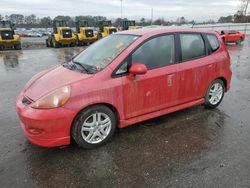 Honda fit salvage cars for sale: 2008 Honda FIT Sport