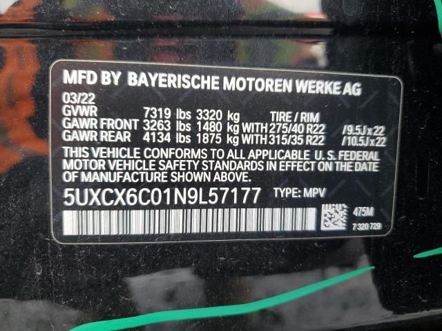 2022 BMW X7 M50I