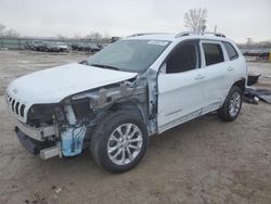 Salvage cars for sale at Kansas City, KS auction: 2021 Jeep Cherokee Latitude