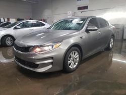 Salvage cars for sale at Elgin, IL auction: 2017 KIA Optima LX